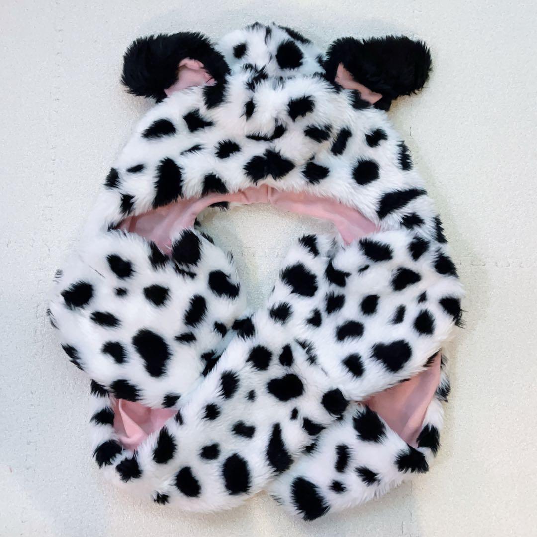 マフラーファンキャップ　チェシャ猫　ティガー　101匹わんちゃん　3点セット