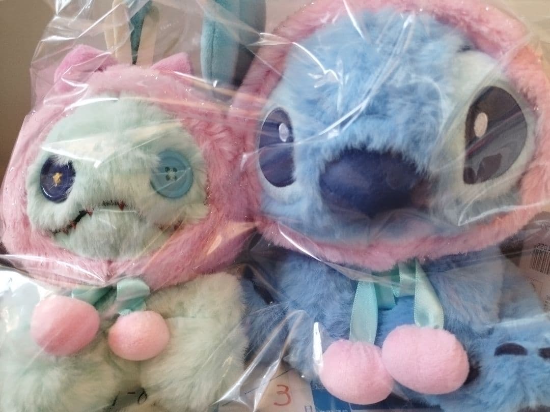 スティッチ＆スクランプ ぬいぐるみ GLOSSY FRUITS　ディズニーストア