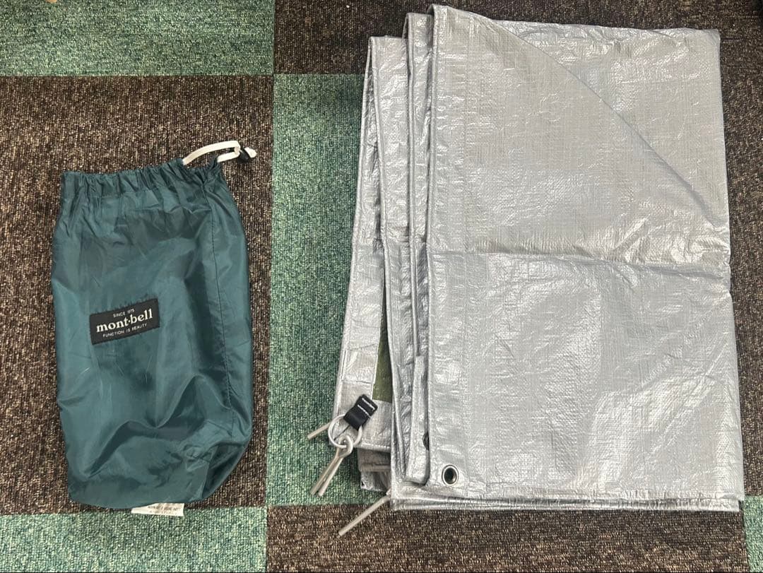 ☆ムーンライトテント3型グランドシート☆ゆるキャン☆モンベル☆mont-bell