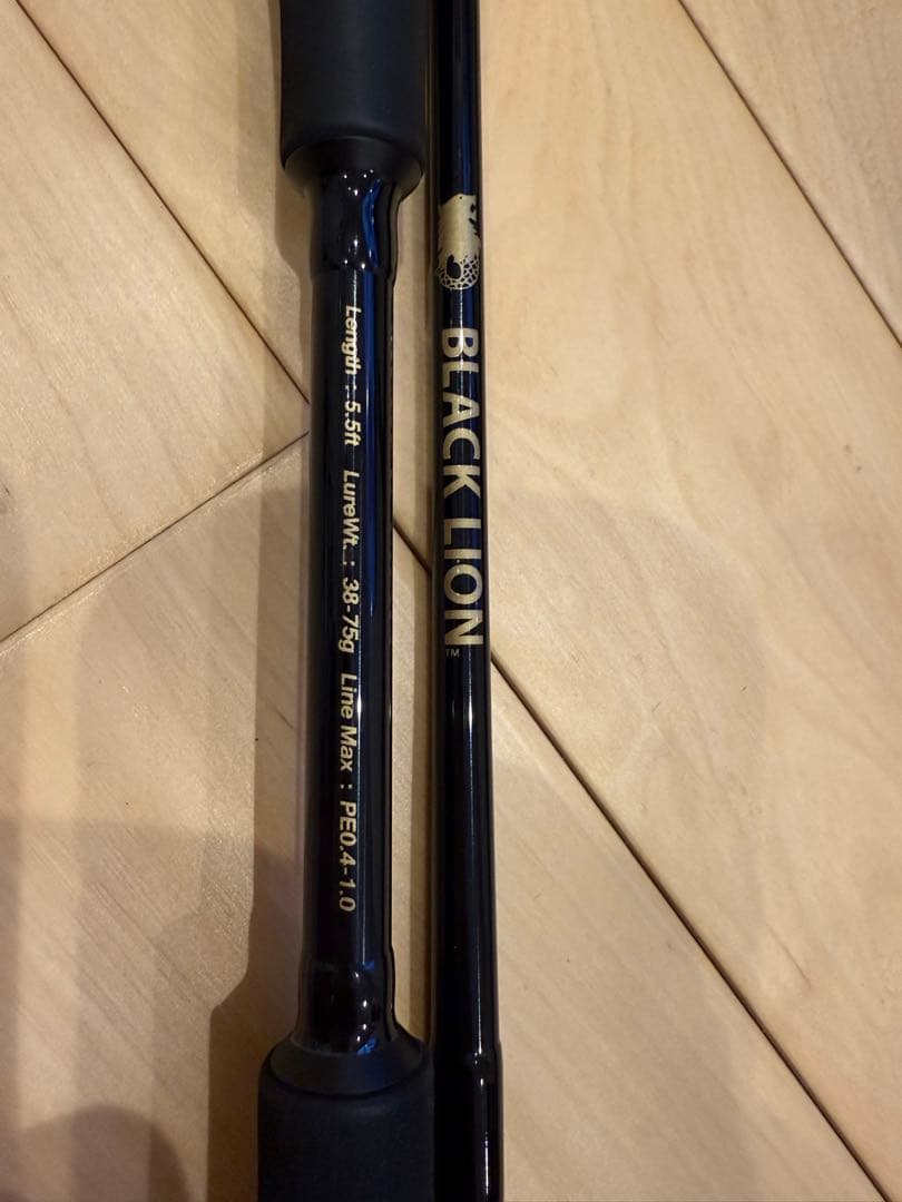 【イカメタル】BLACK LION hundred 55【ショートロッド】