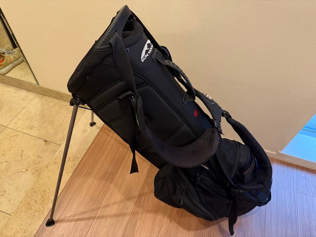 希少 BRIEFING 初期Sun Mountain製ダブルネームキャディバッグ