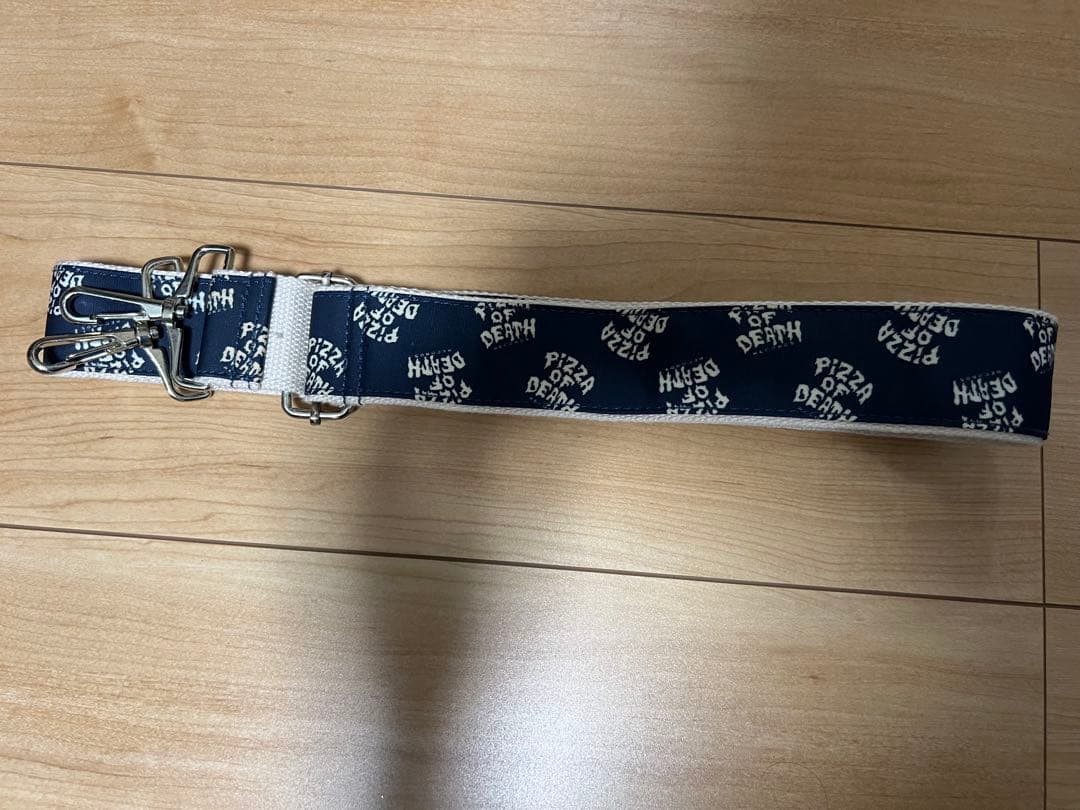 PIZZA OF DEATH トートバッグ　ネイビー　ストラップ２本付