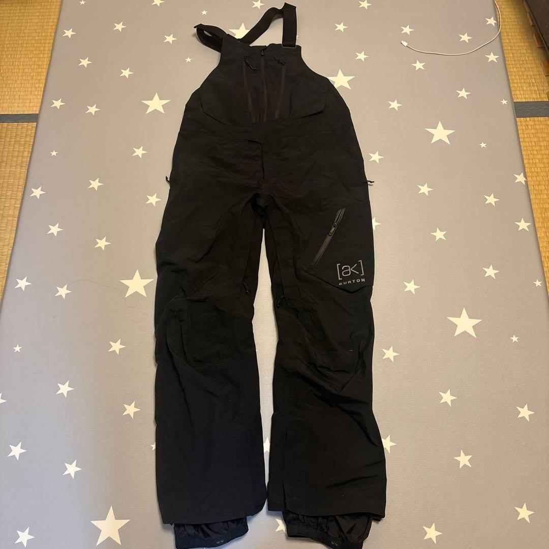 Burton ak bibpant 黒 バートン ビブパンツ Mサイズ