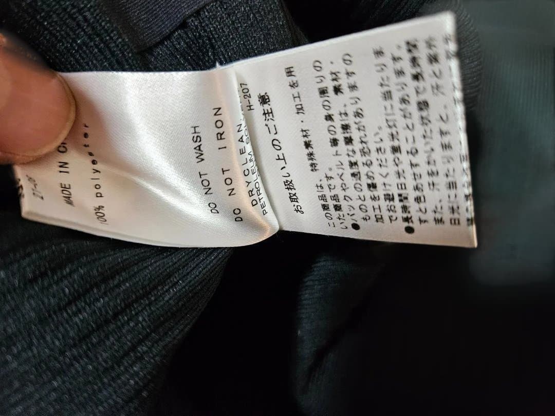 パーリーゲイツPGG 黒リブセーターsize6