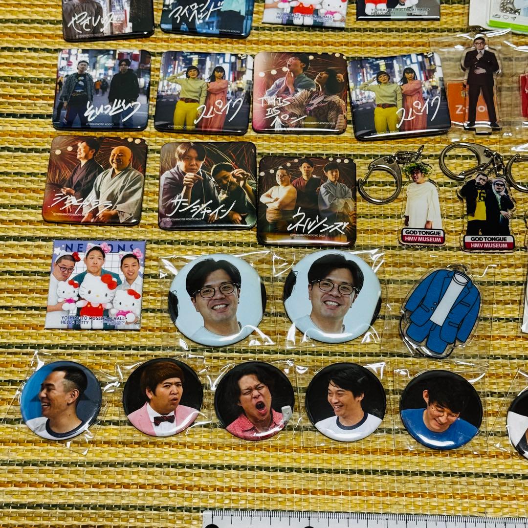 まとめ お笑い芸人 缶バッジ アクリルキーホルダー アクリルスタンド セット -