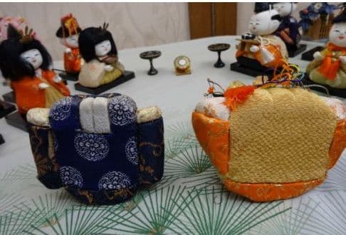 雛人形　木目込み　花雛　豆雛　まめ雛　雛人形　三月節句　時代物　骨董品