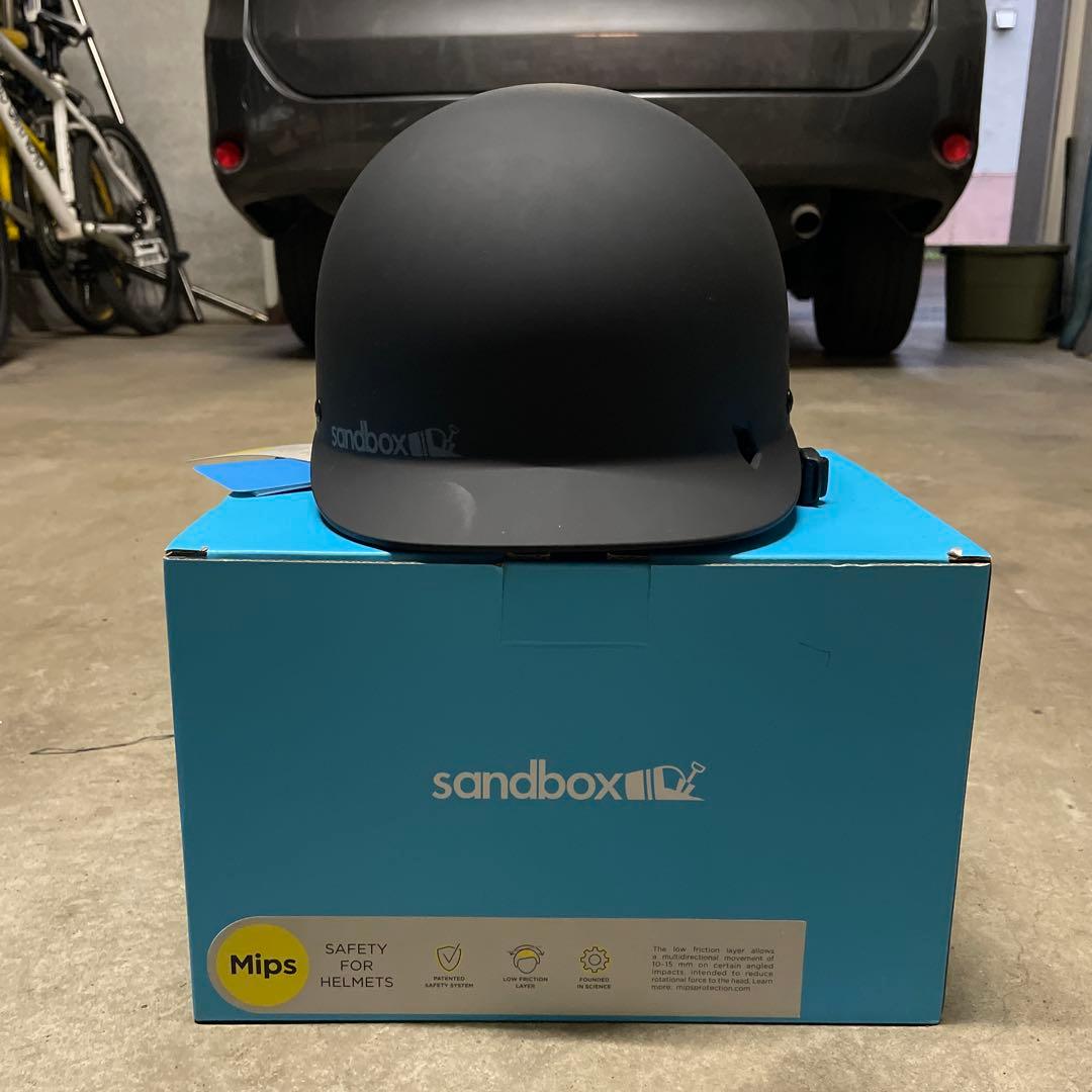 sandbox Mips ヘルメット マットブラック　スノーボード　スキー