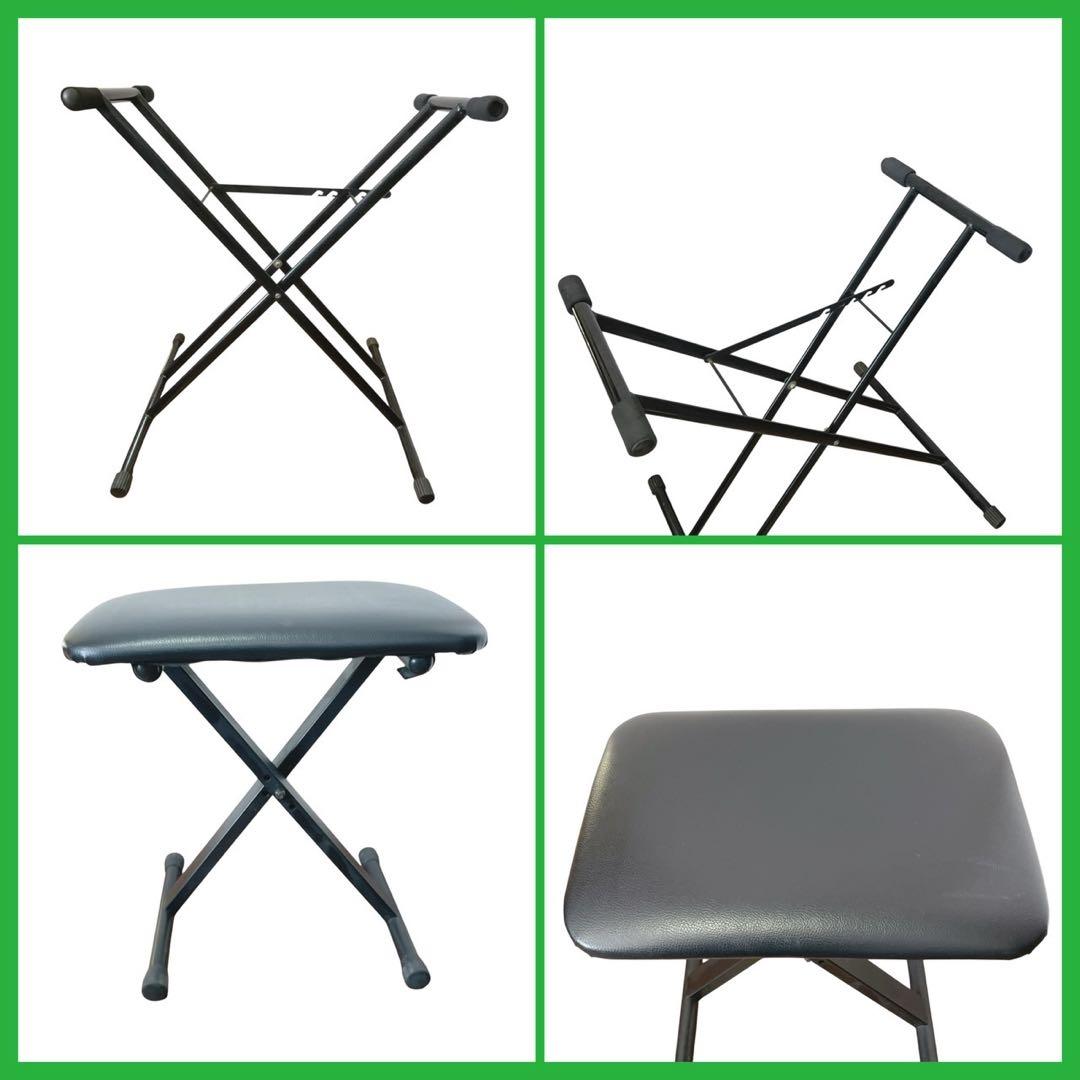 【動作確認済み】YAMAHA 電子ピアノ P-80 ペダル スタンド 椅子