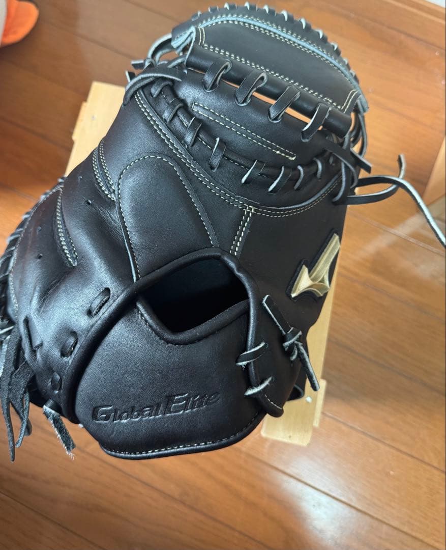 Mizuno 硬式キャッチャーミット田原さん買って1AJCH26420 黒