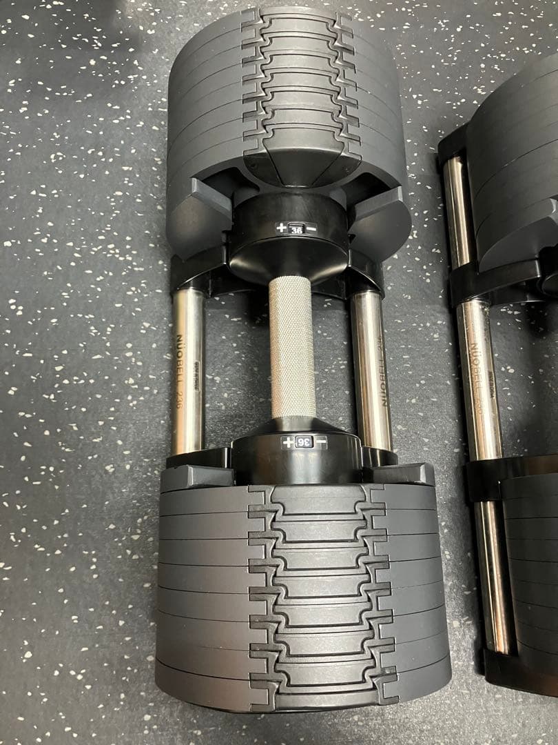 ①フレックスベル 36キロ2キロ刻み 可変式ダンベル FLEXBELL