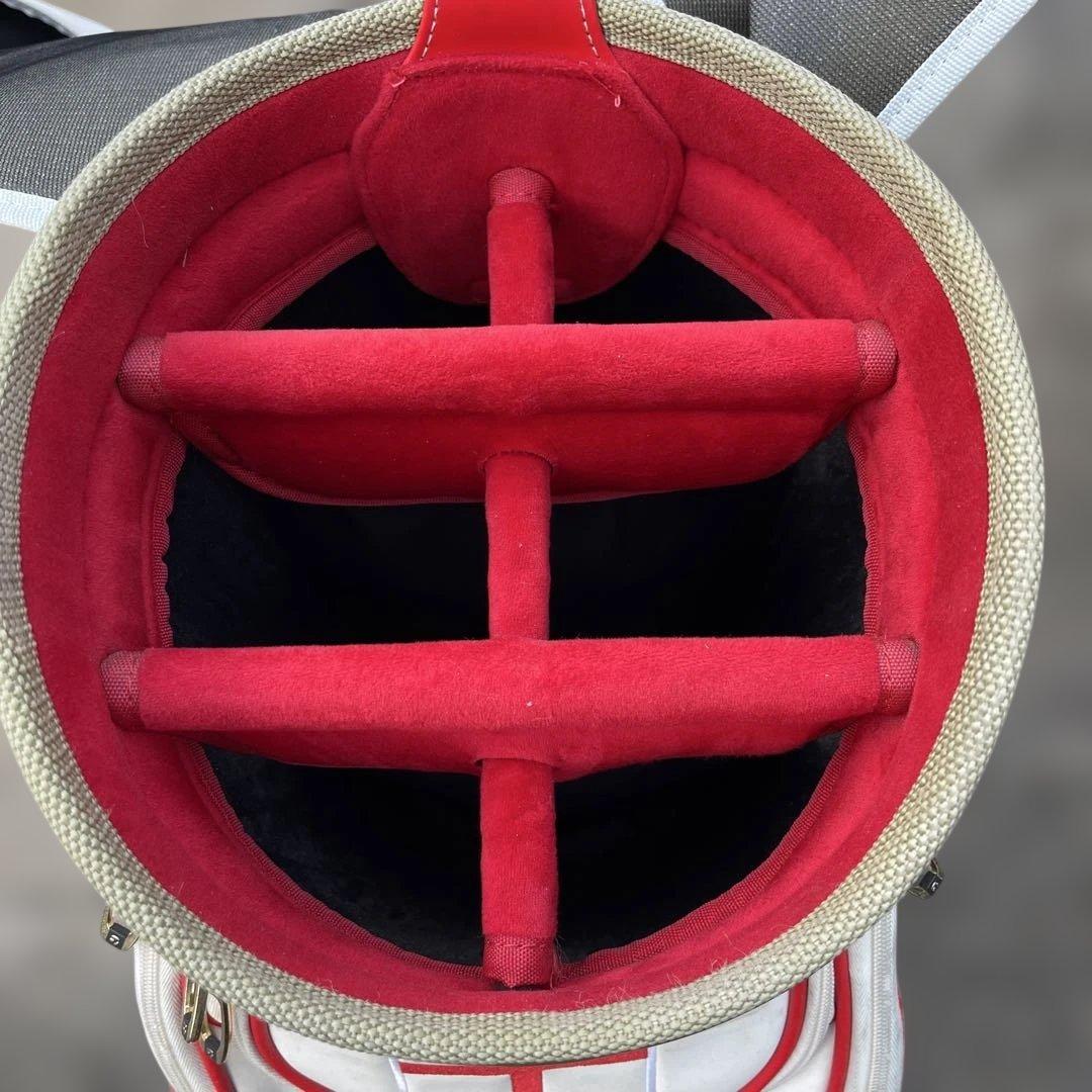 TaylorMade ゴルフツアーキャディバッグ レッド/ホワイト