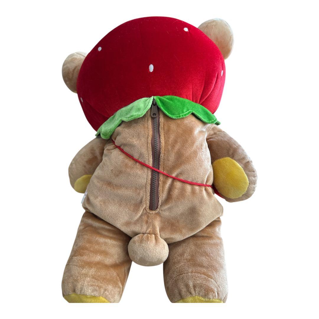 希少品　サンエックス　リラックマ　イチゴ　ぬいぐるみ　受注生産品　ローソン限定