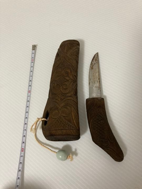 ごんさん専用　　アイヌ マキリ 昭和 工芸品 北海道