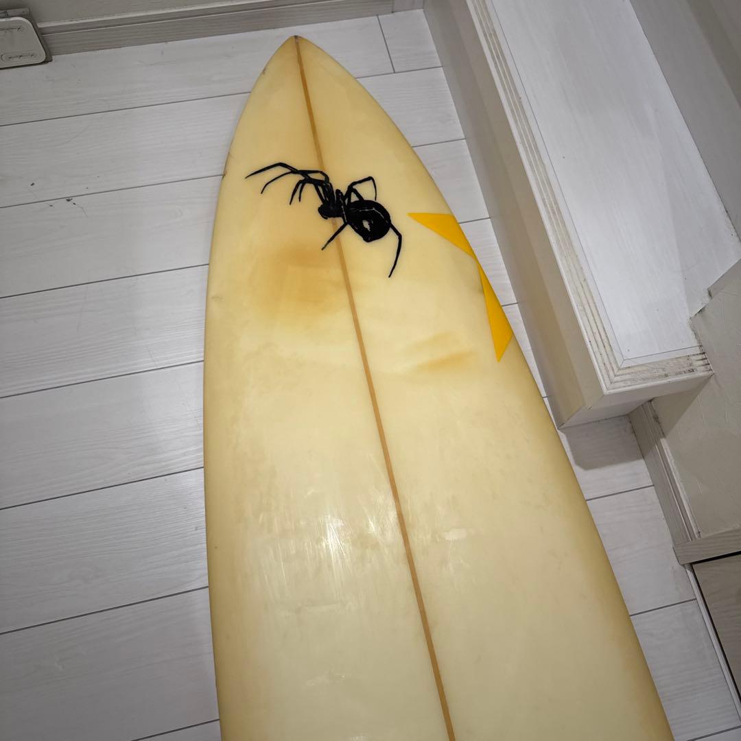 中古7’6 Spiderミッドレングス ファンボード