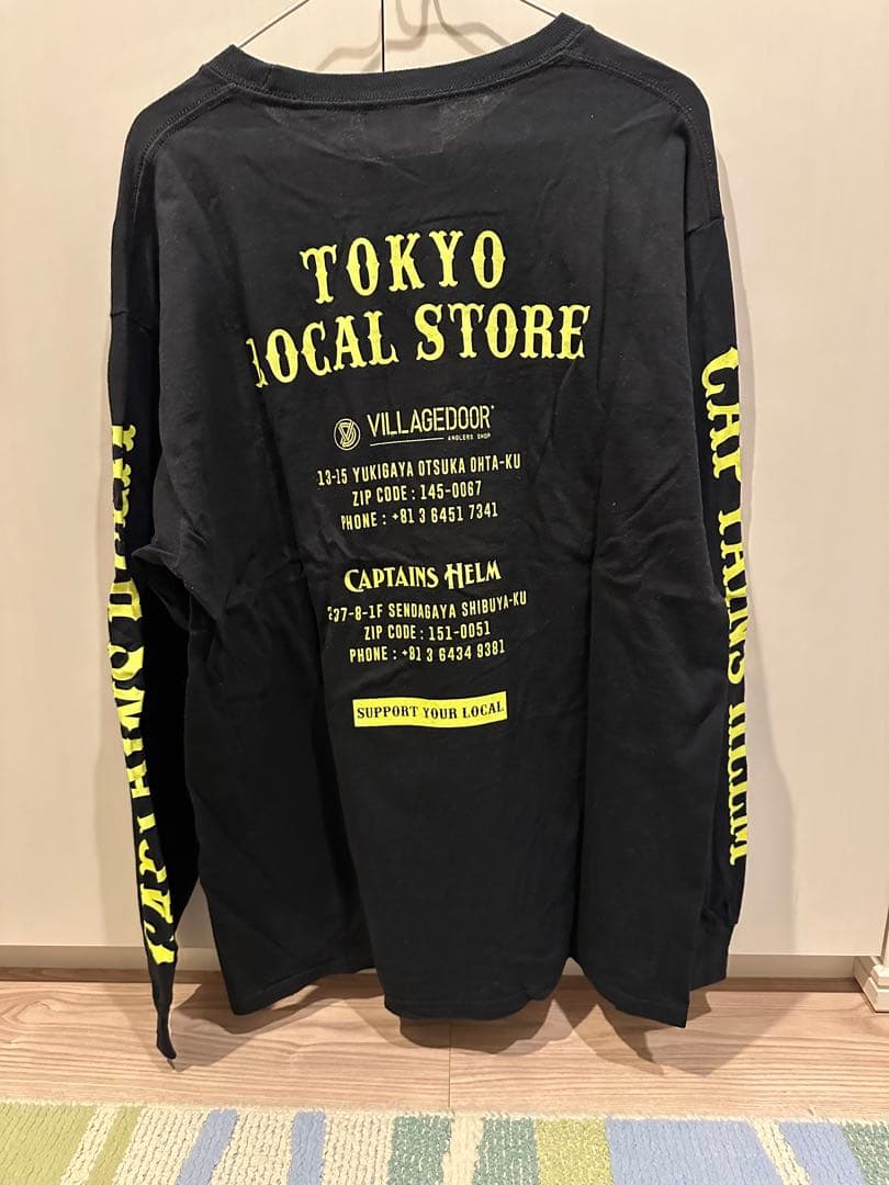 CAPTAINSHELM × VILLAGEDOOR コラボロンT