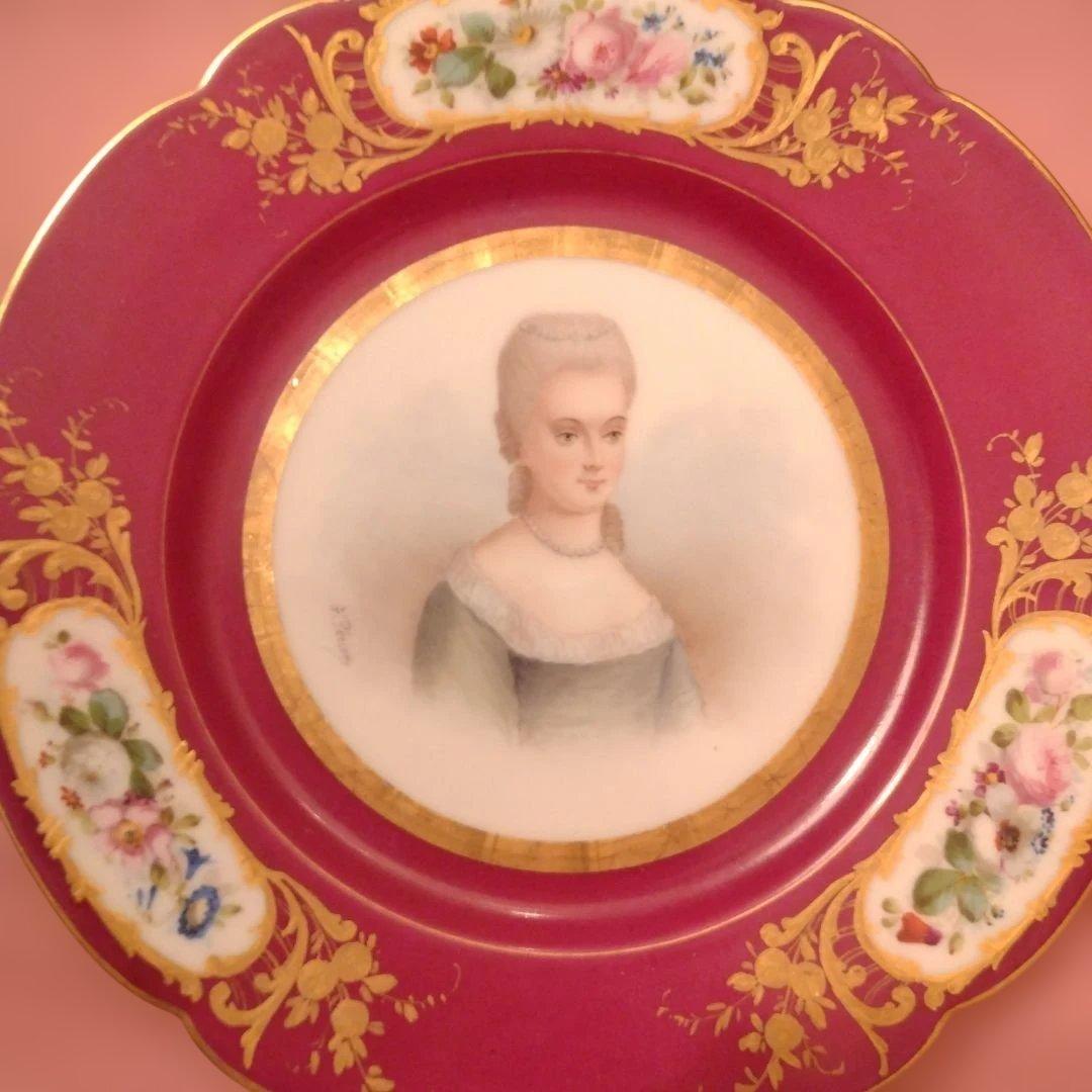 セール　セーブルスタイル　婦人　22cmプレート