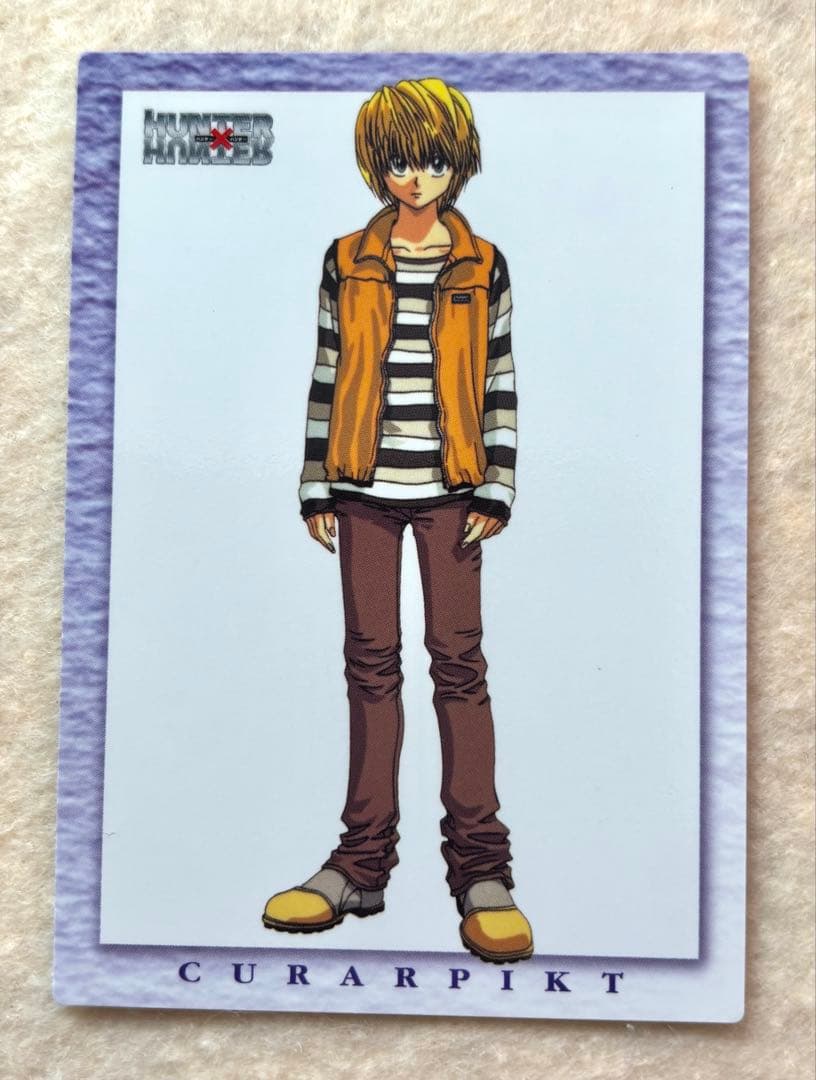 [9]HUNTER×HUNTER 旧　クラピカ　カードダスマスターズ