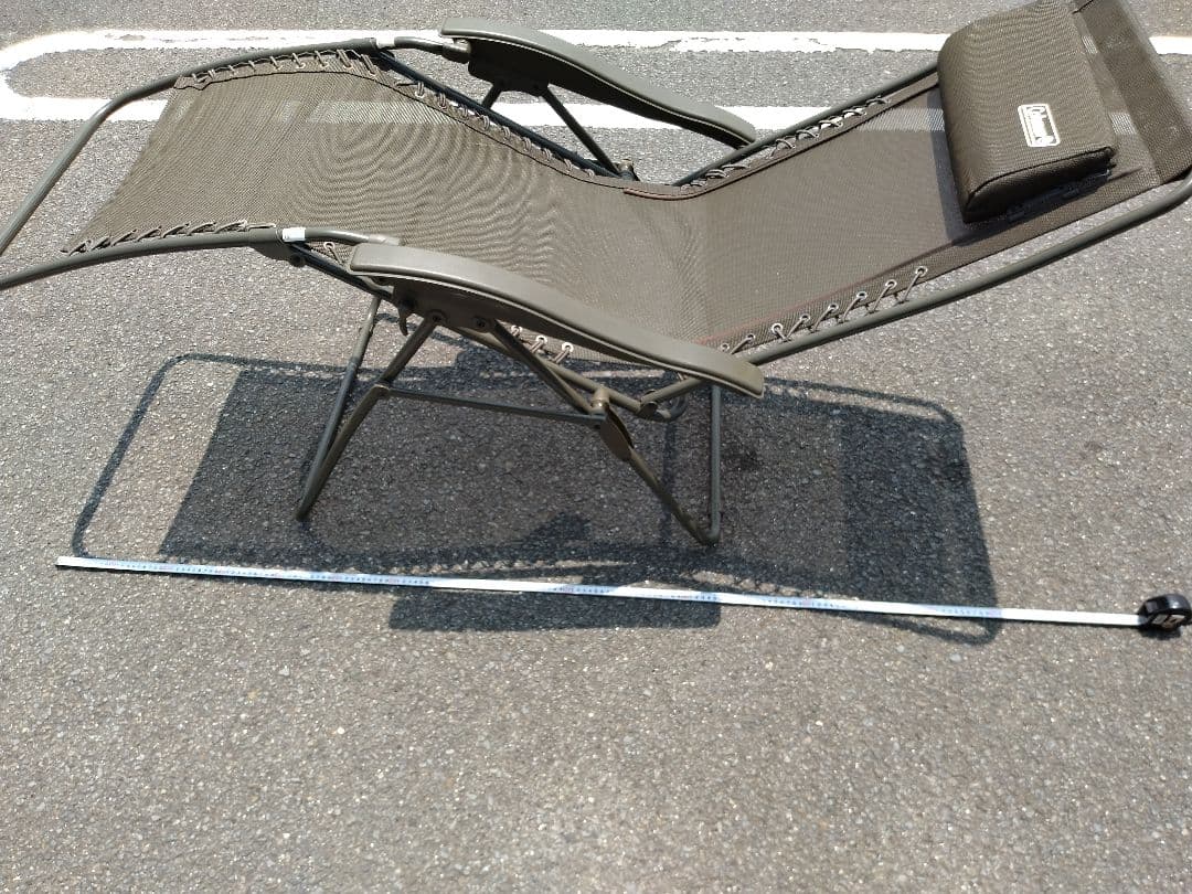 Coleman インフィニティチェア オリーブ 約120cm 美品 現状