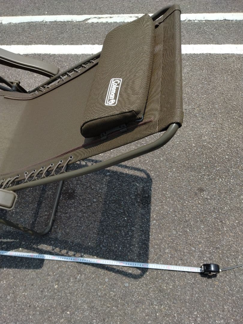 Coleman インフィニティチェア オリーブ 約120cm 美品 現状