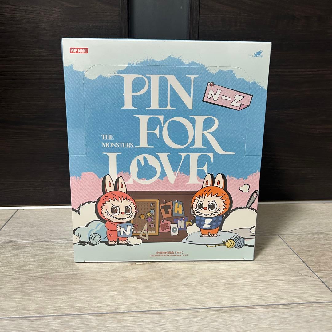 k*様 【正規品】ラブブ Pin for Love アルファベットペンダント(N