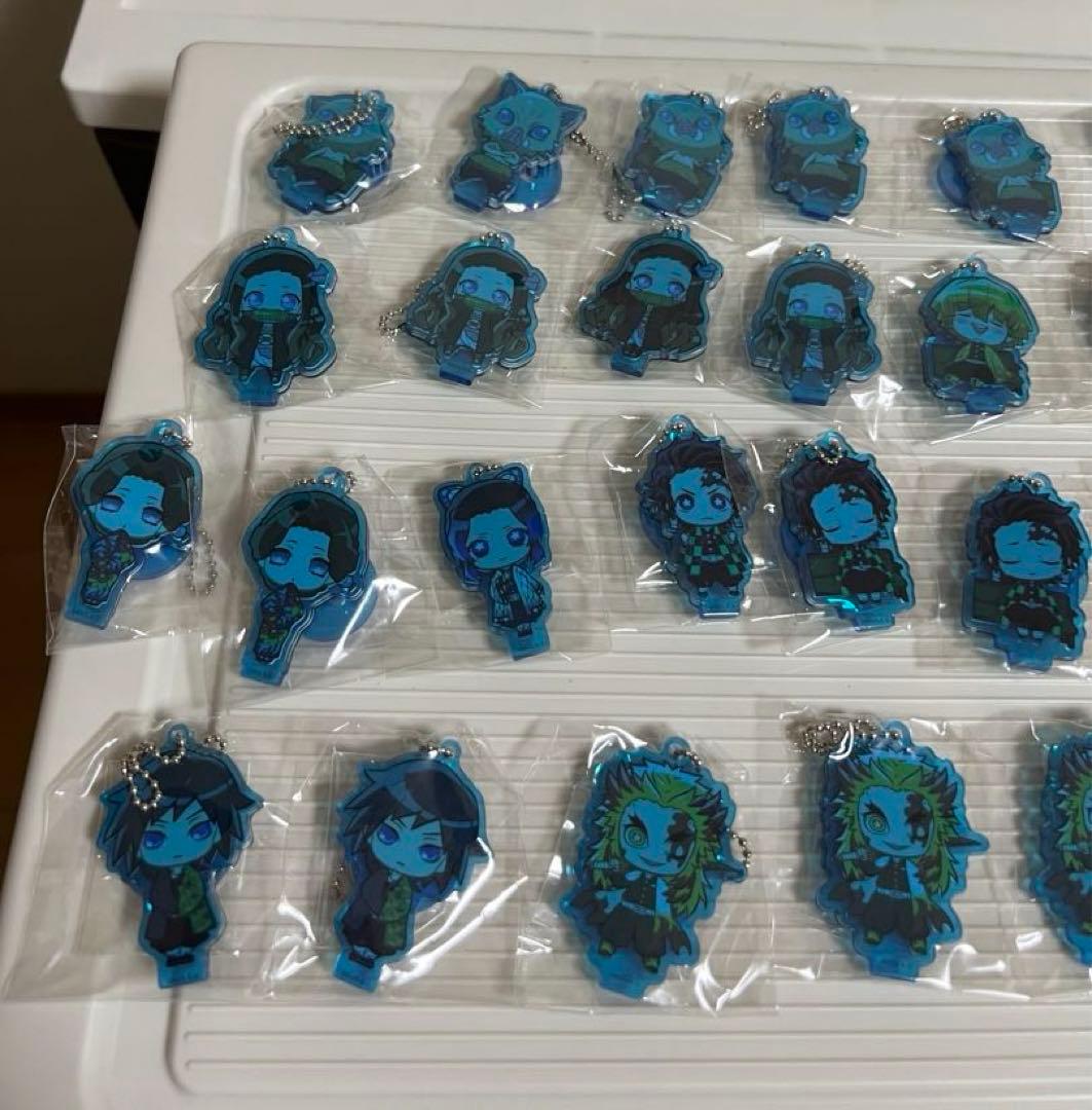 鬼滅の刃のここみえアクリルフィギュアのセット