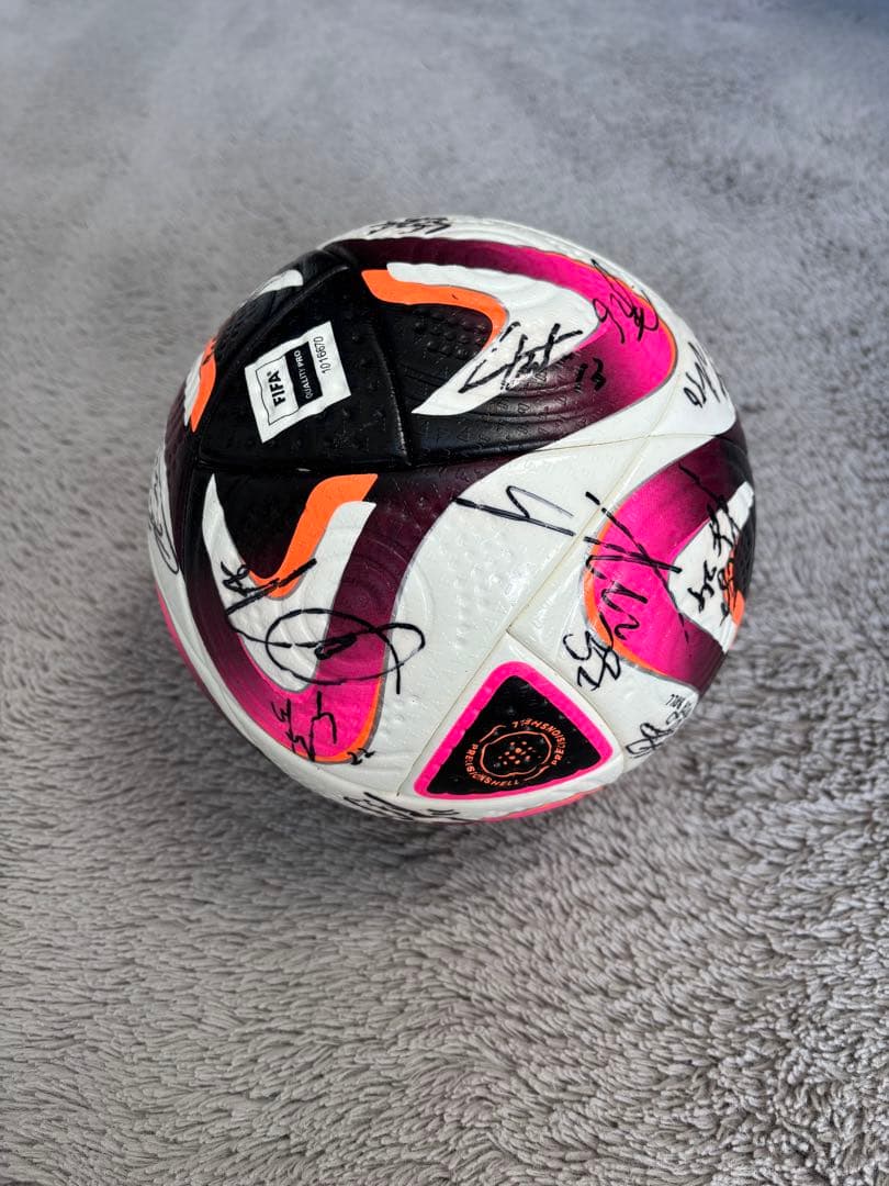 レノファ山口　JFA サイン入りサッカーボール サイズ5