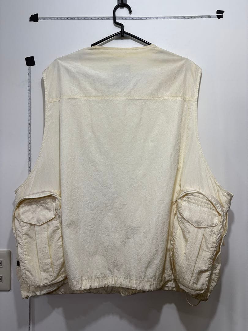 DAIWA pier39 アイボリー 白 フィッシングベスト 6ポケット