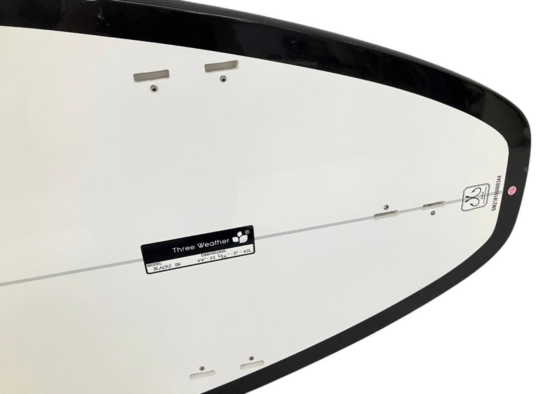 【*☆様 サーフボード Three weather BLACKS BK 4点セッ