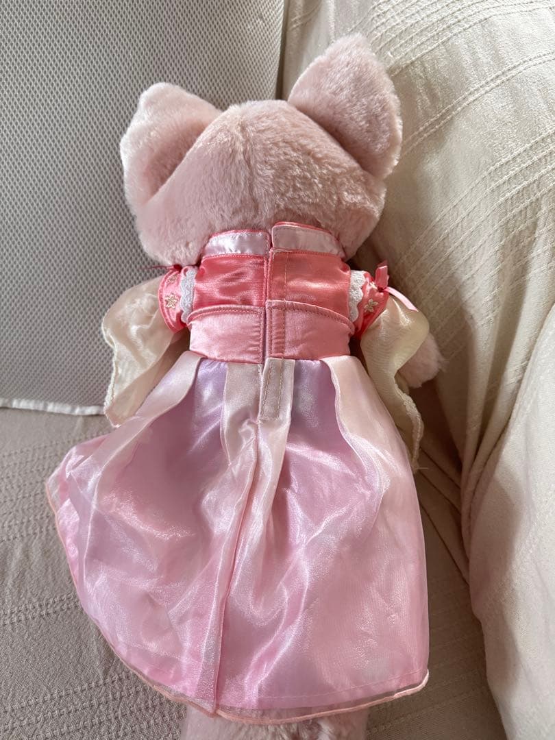 上海ディズニー リーナベル　ぬいぐるみ　タグ付き　中秋節コスチューム