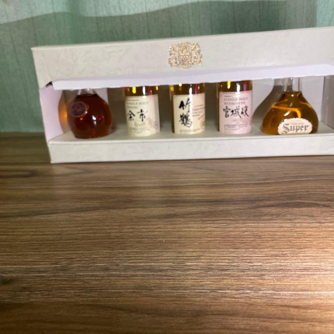 ニッカウヰスキー　ミニチュアボトルセット