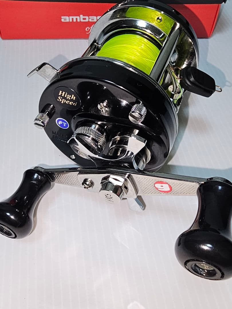 未使用アブガルシア amb 6500c factory tuned black