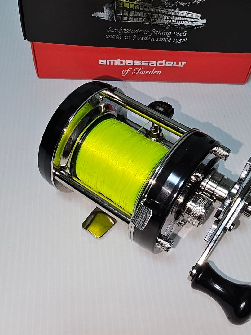 未使用アブガルシア amb 6500c factory tuned black