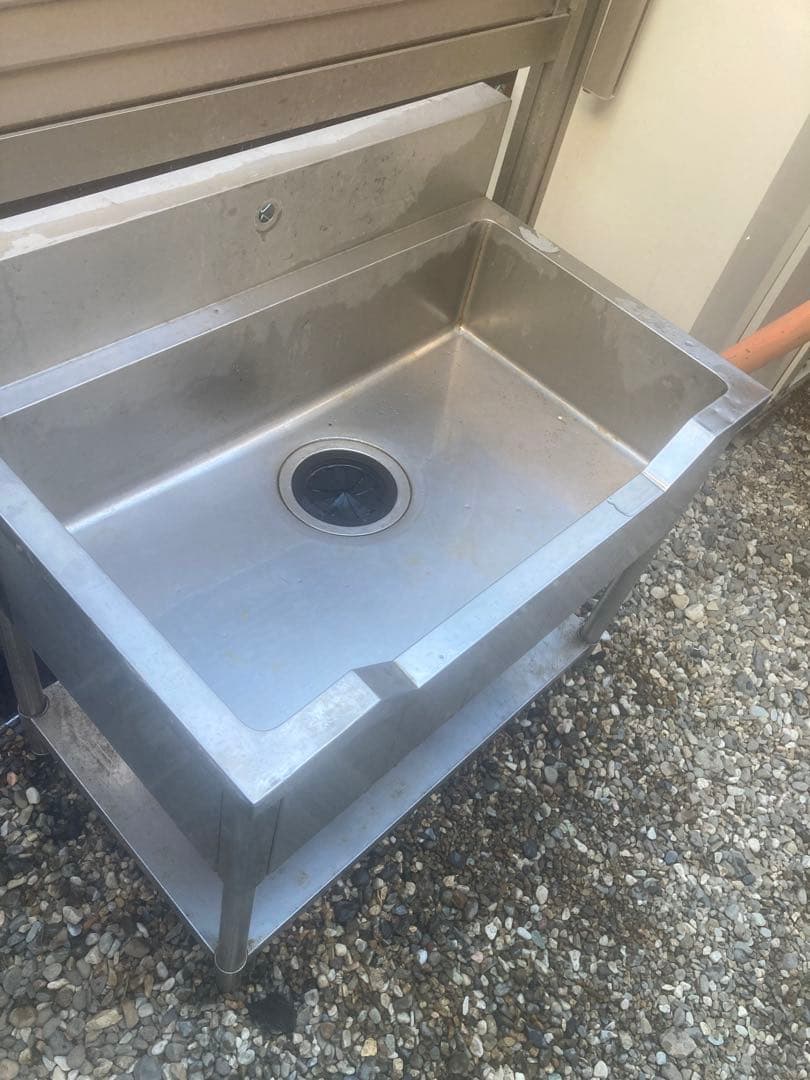 tanico業務用ステンレス製1槽式シンク 流し台 厨房 愛知県引き取り限定