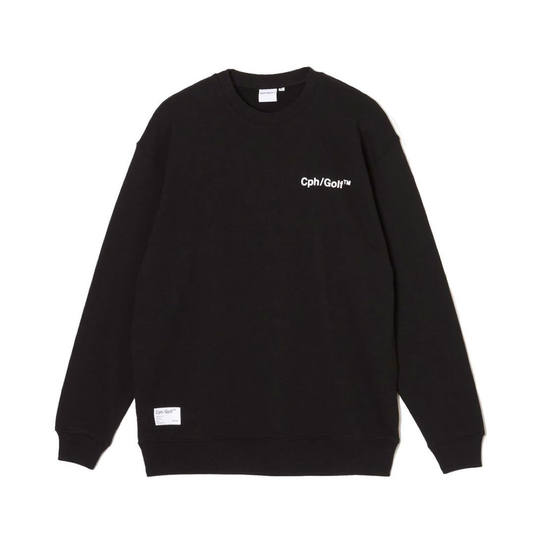 Cph/Golf キャプテンズヘルム ゴルフ オーバーラップ ロゴ　スウェット