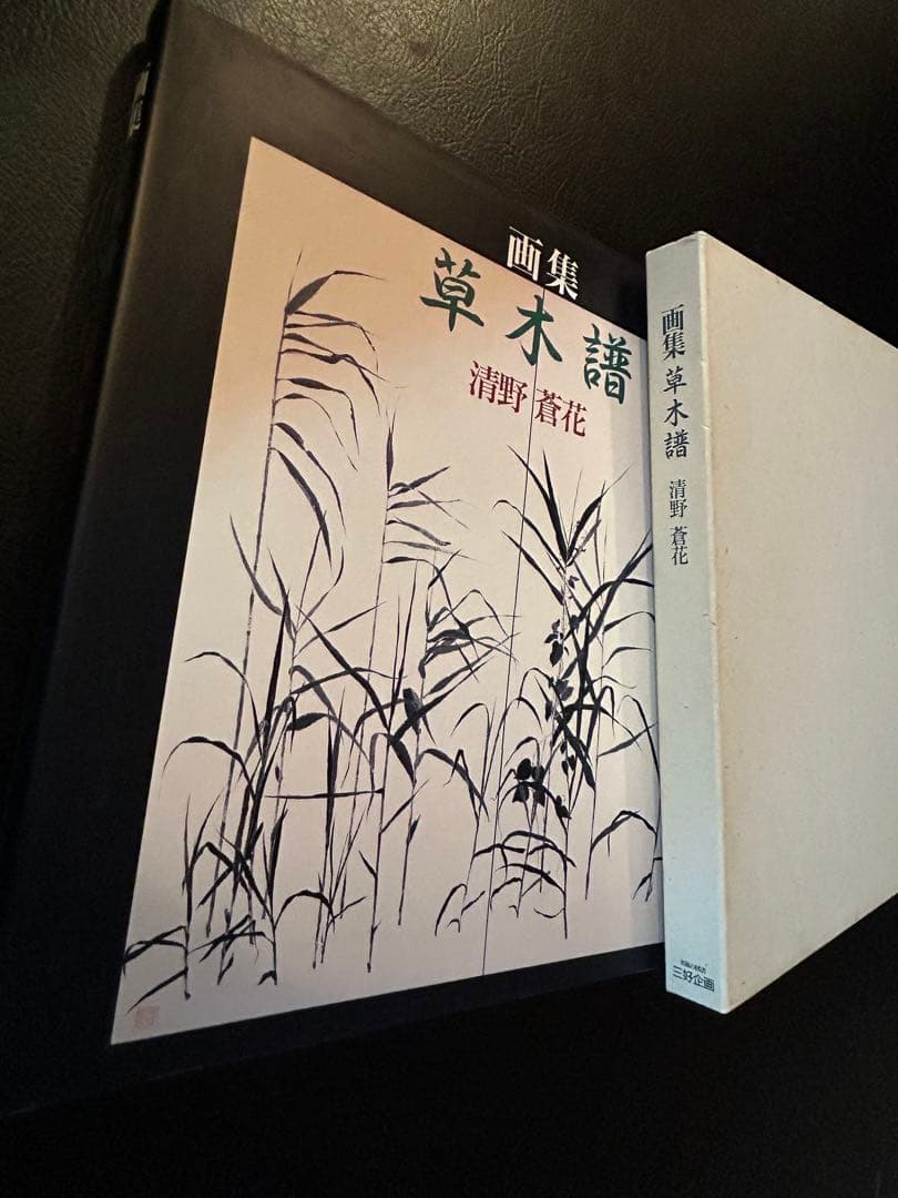 草木譜 清野茂花 水墨画集