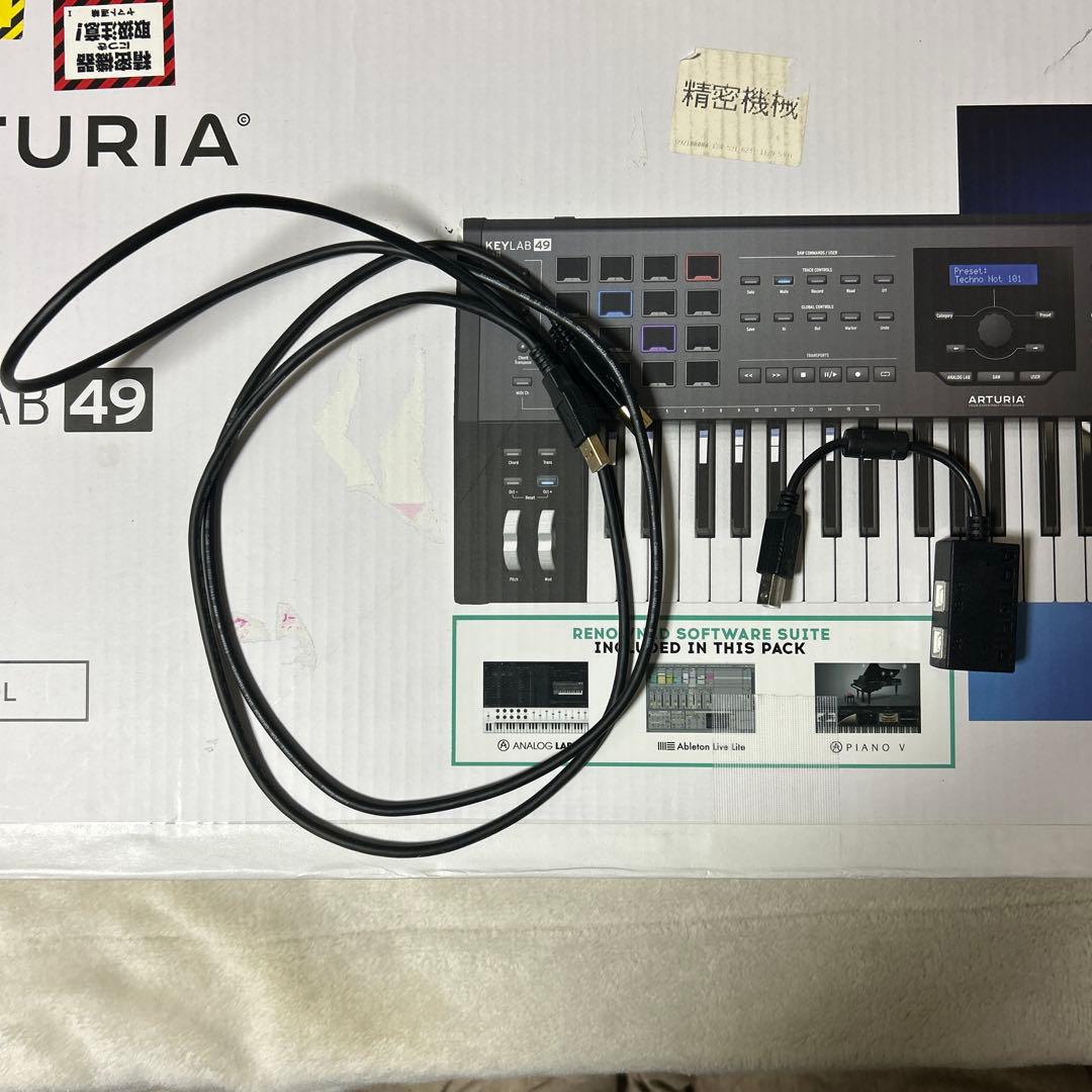 DTM・DAW ARTURIA KEYLAB 49 mkii