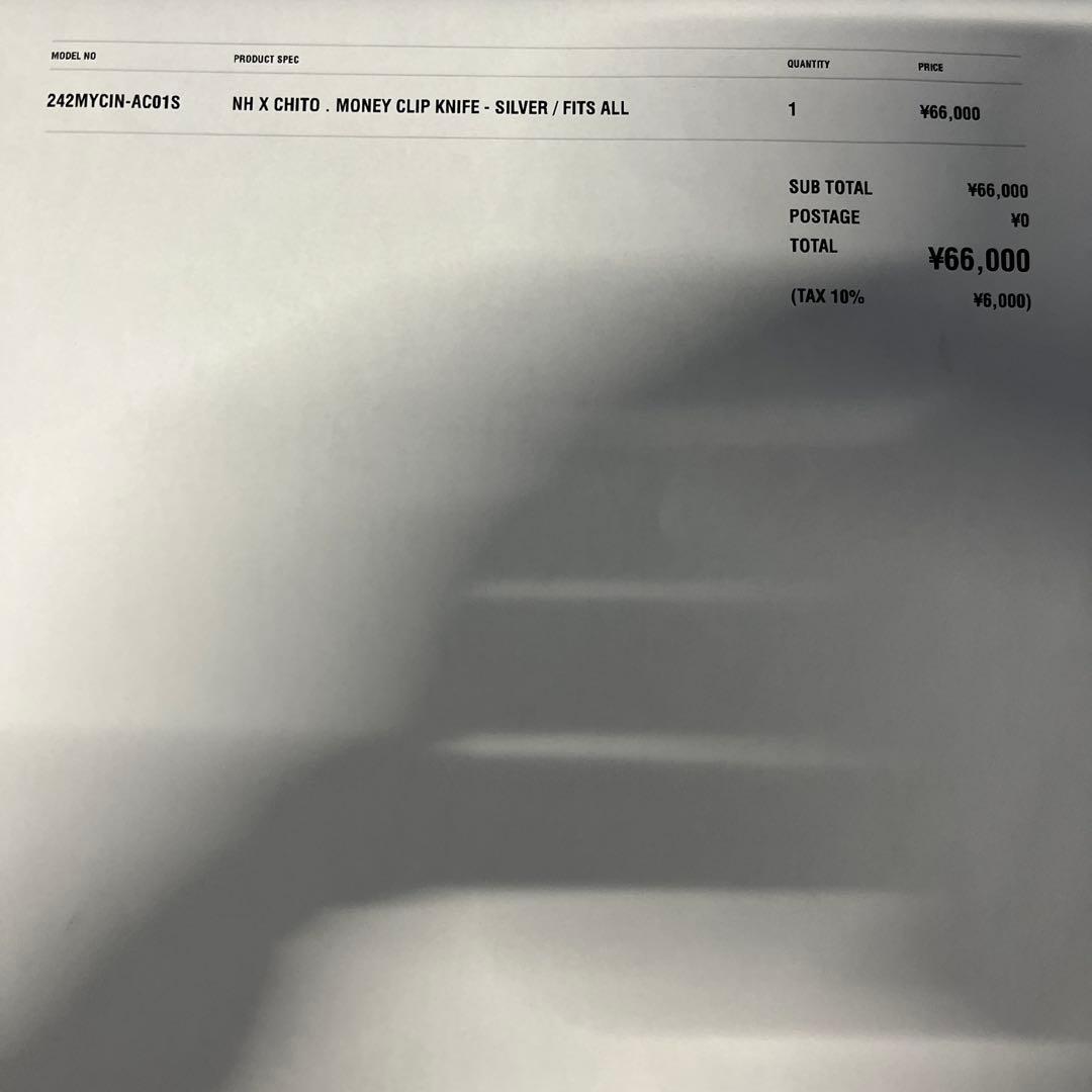 NEIGHBORHOOD クマデザイン フォールディングナイフ