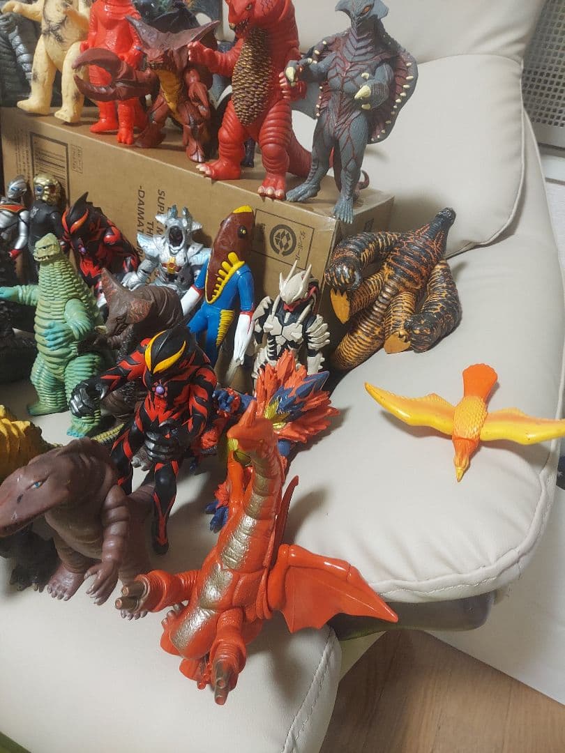 ウルトラマン 怪獣 ソフビ その他 戦闘機 ミニソフビ 等 ジャンク品