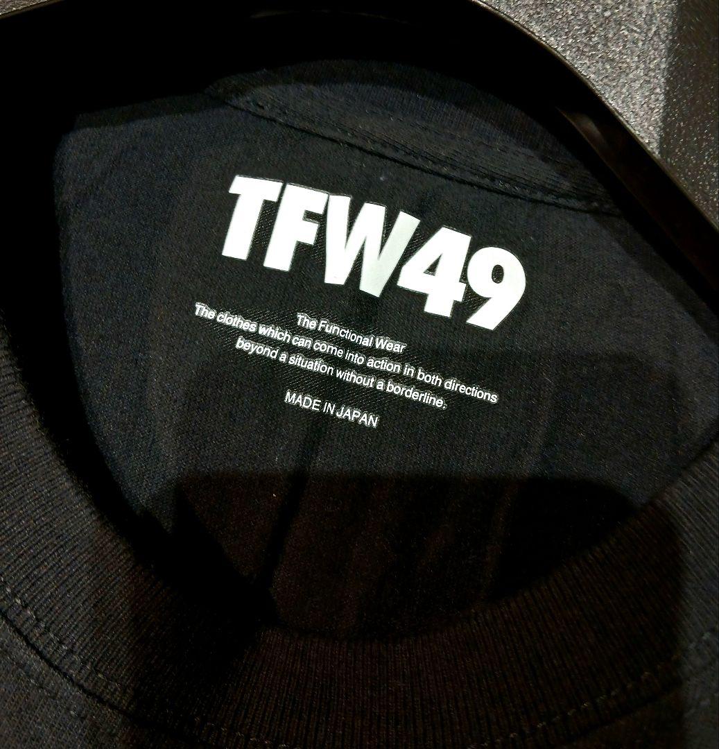 TFW49　LONG T-BACK PRINT　ロングティーシャツ