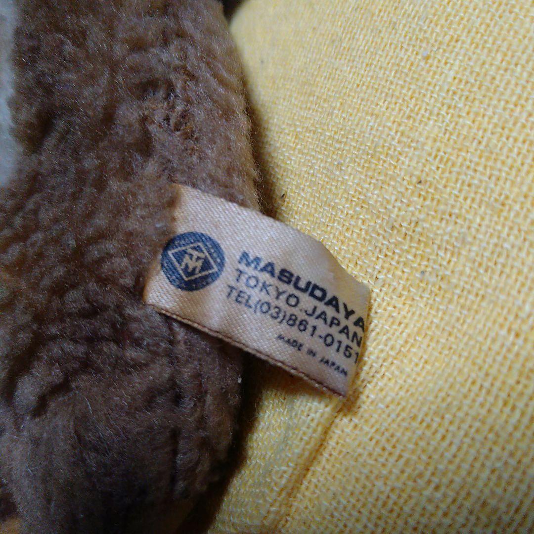 トムアンドジェリーのジェリー？　MASUDAYA 樹脂ぬいぐるみ　ビンテージ人形