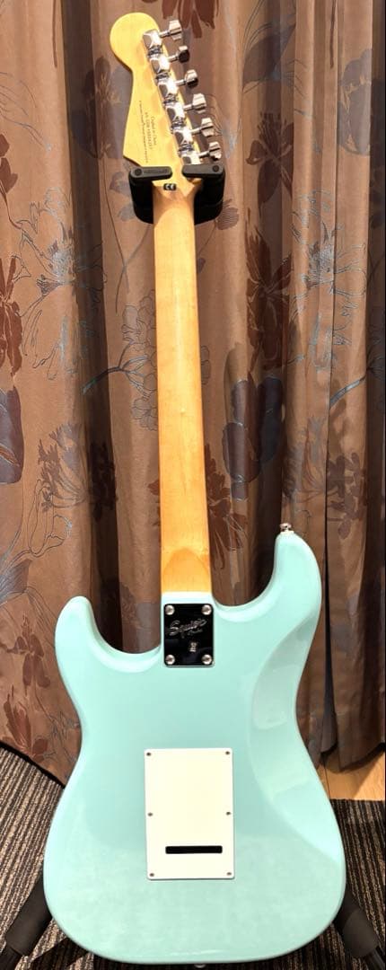 水色のSquier ストラト美品