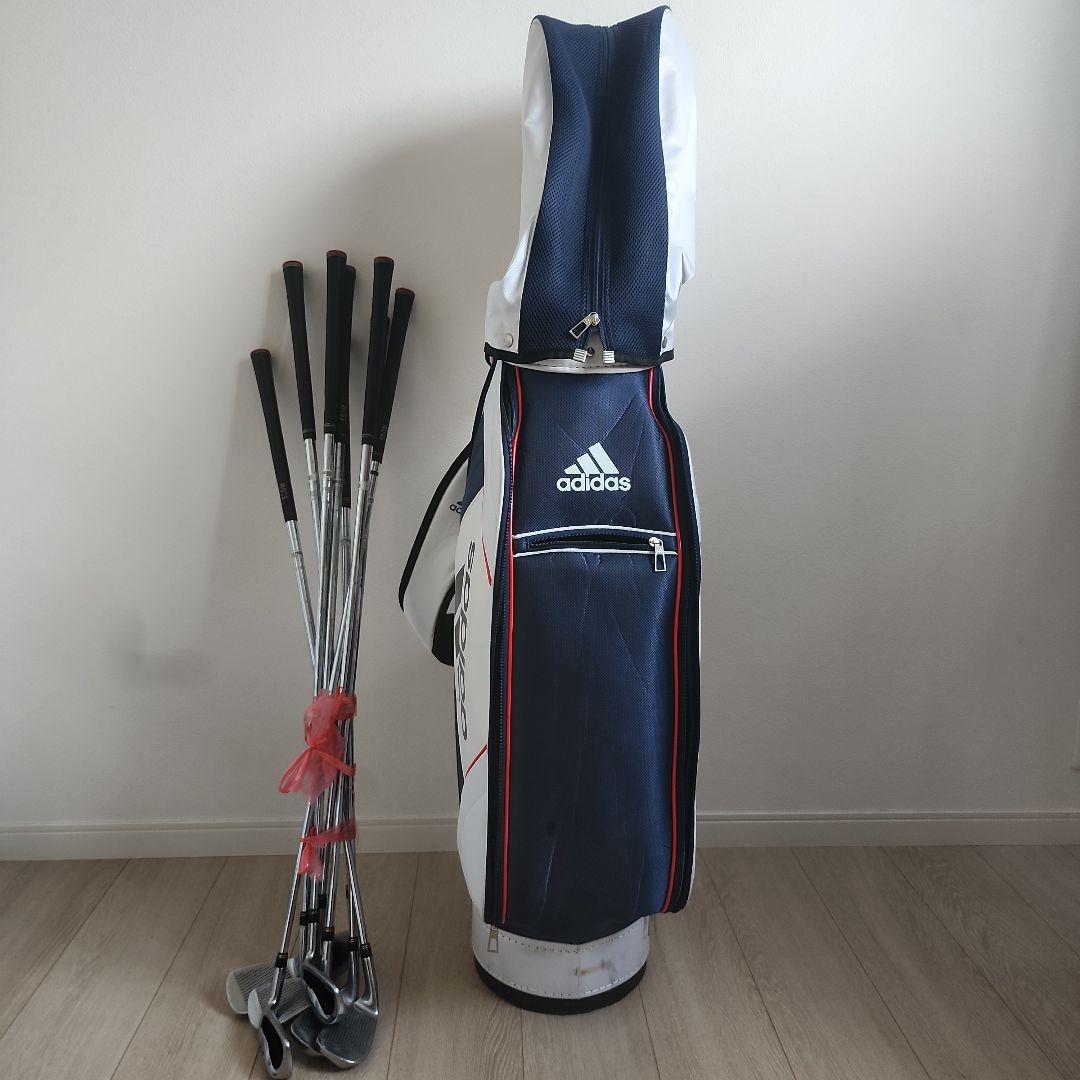 adidas キャディバッグ フード付き