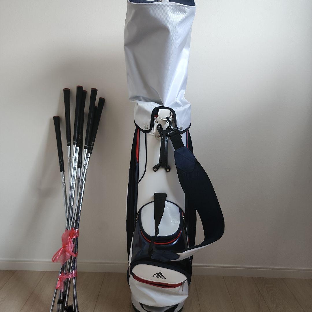 adidas キャディバッグ フード付き