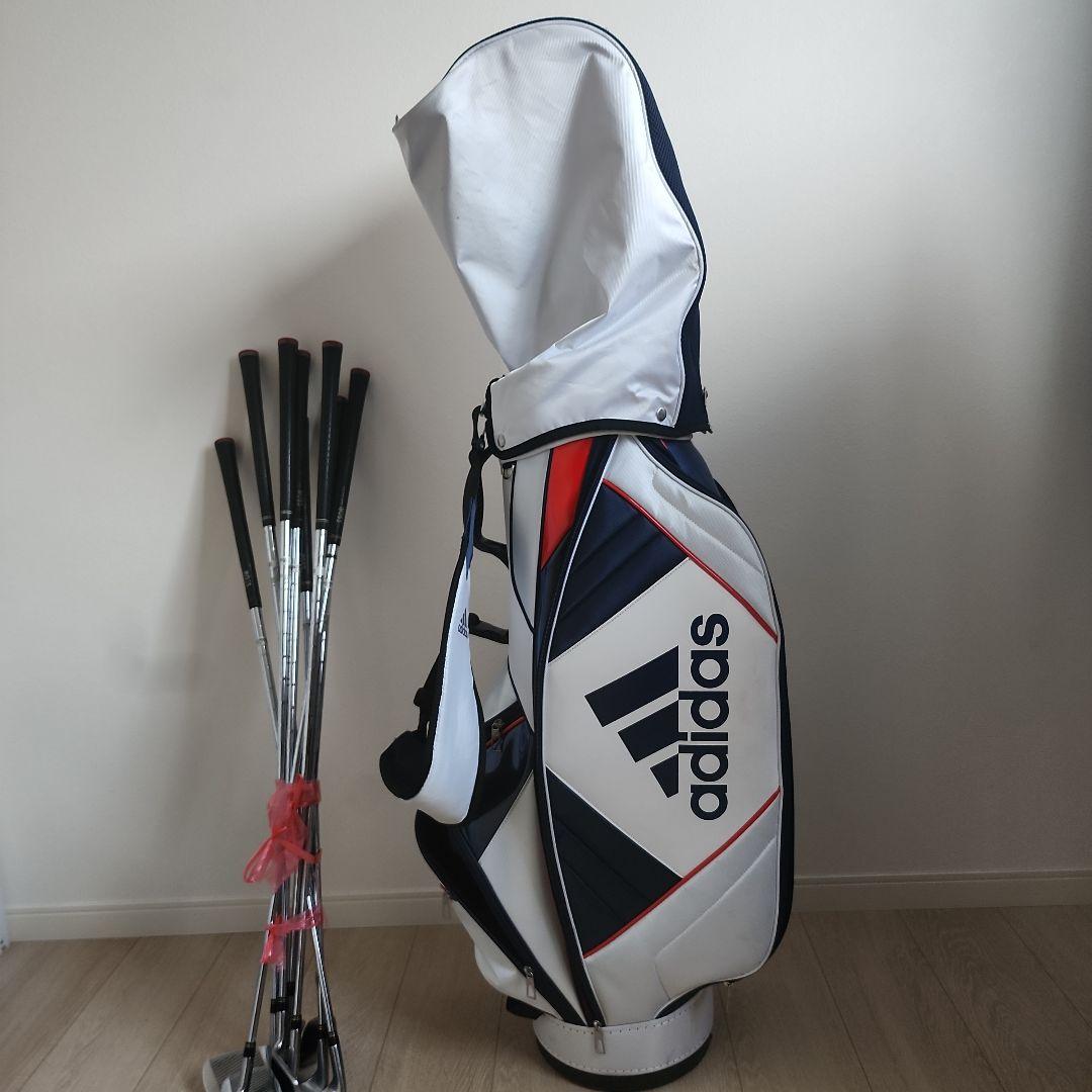 adidas キャディバッグ フード付き