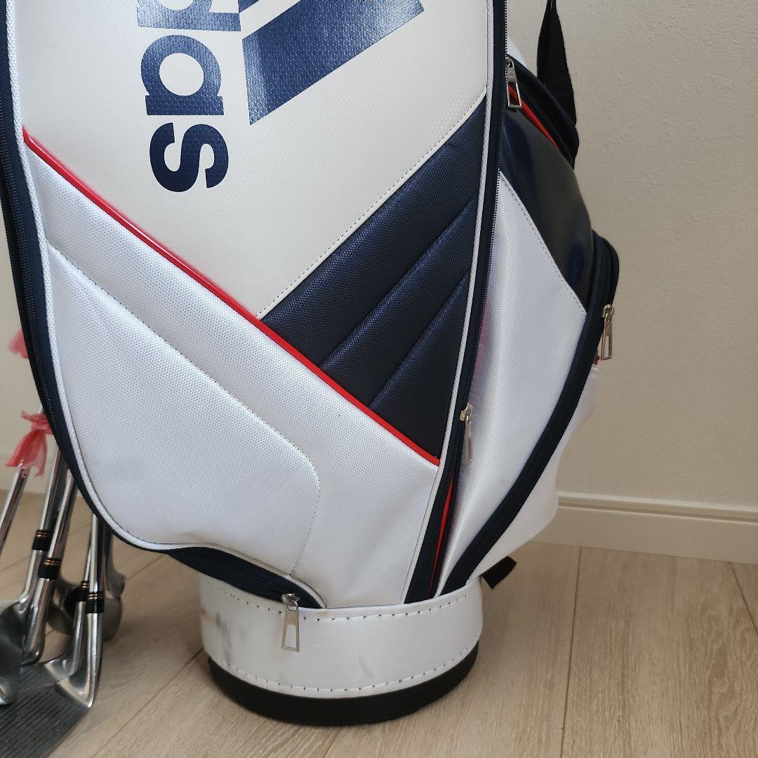 adidas キャディバッグ フード付き