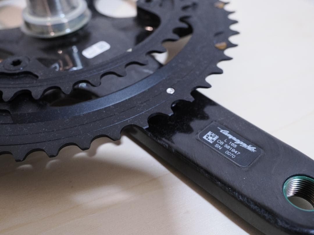 新品！165mm CAMPAGNOLO Record 12s 53-39t