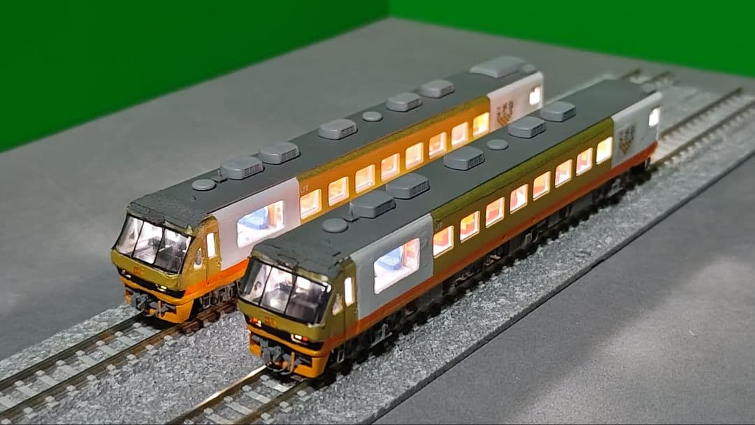 ★Nゲージ Tomix改 キハ58系(こがね)ジョイフルトレイン 3両セット★
