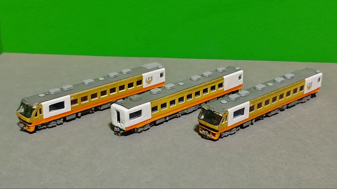★Nゲージ Tomix改 キハ58系(こがね)ジョイフルトレイン 3両セット★