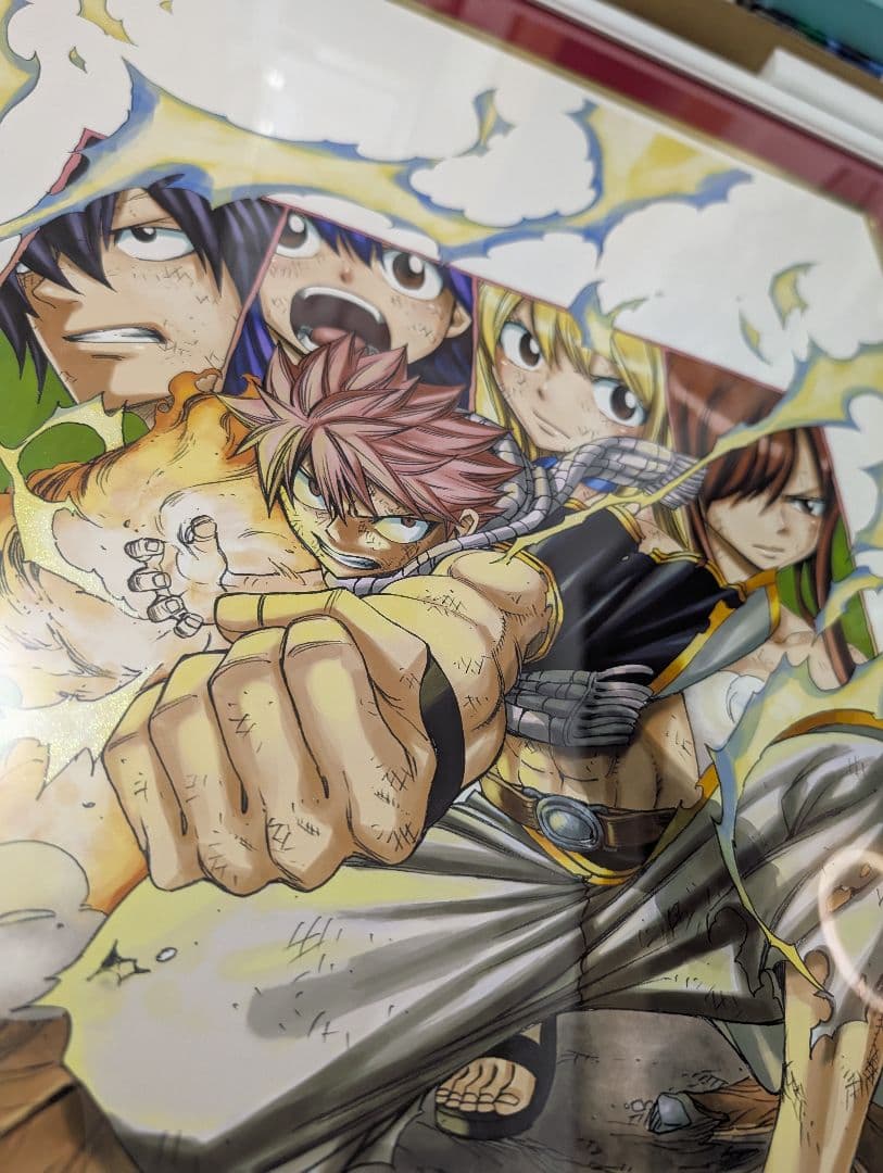 最終値下げ　FAIRY TAIL フェアリーテイル　版画　1人じゃない