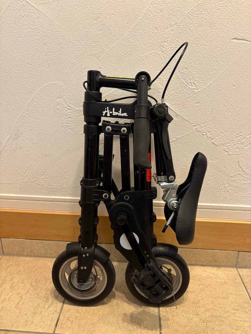 A-bike 折りたたみ自転車 黒
